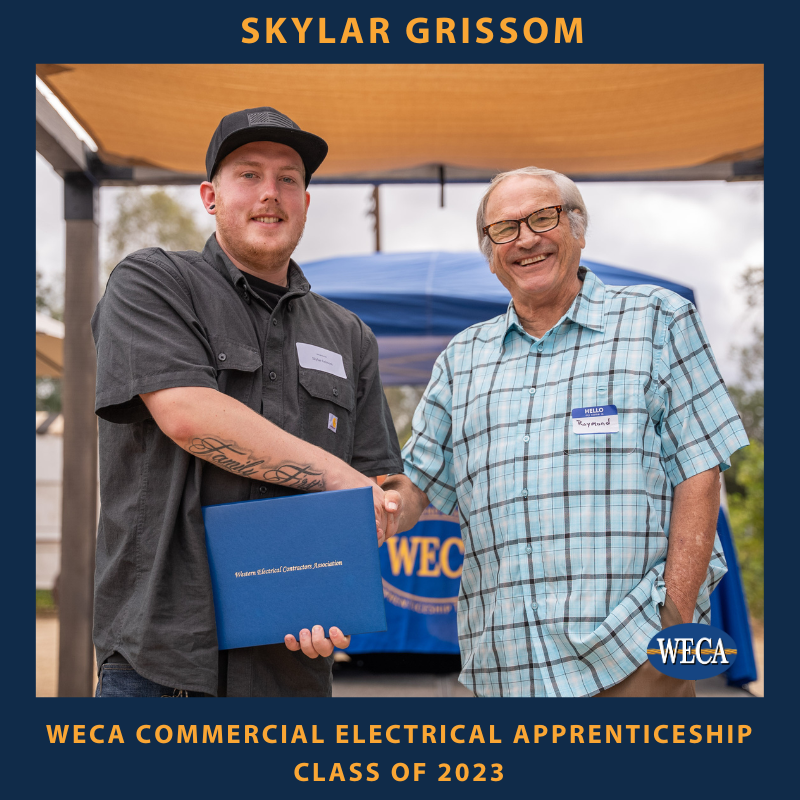 WECA Class of 2023 Grad Skylar Grissom WECA Class of 2023 Grad Skylar Grissom